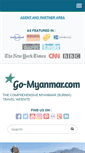 Mobile Screenshot of go-myanmar.com